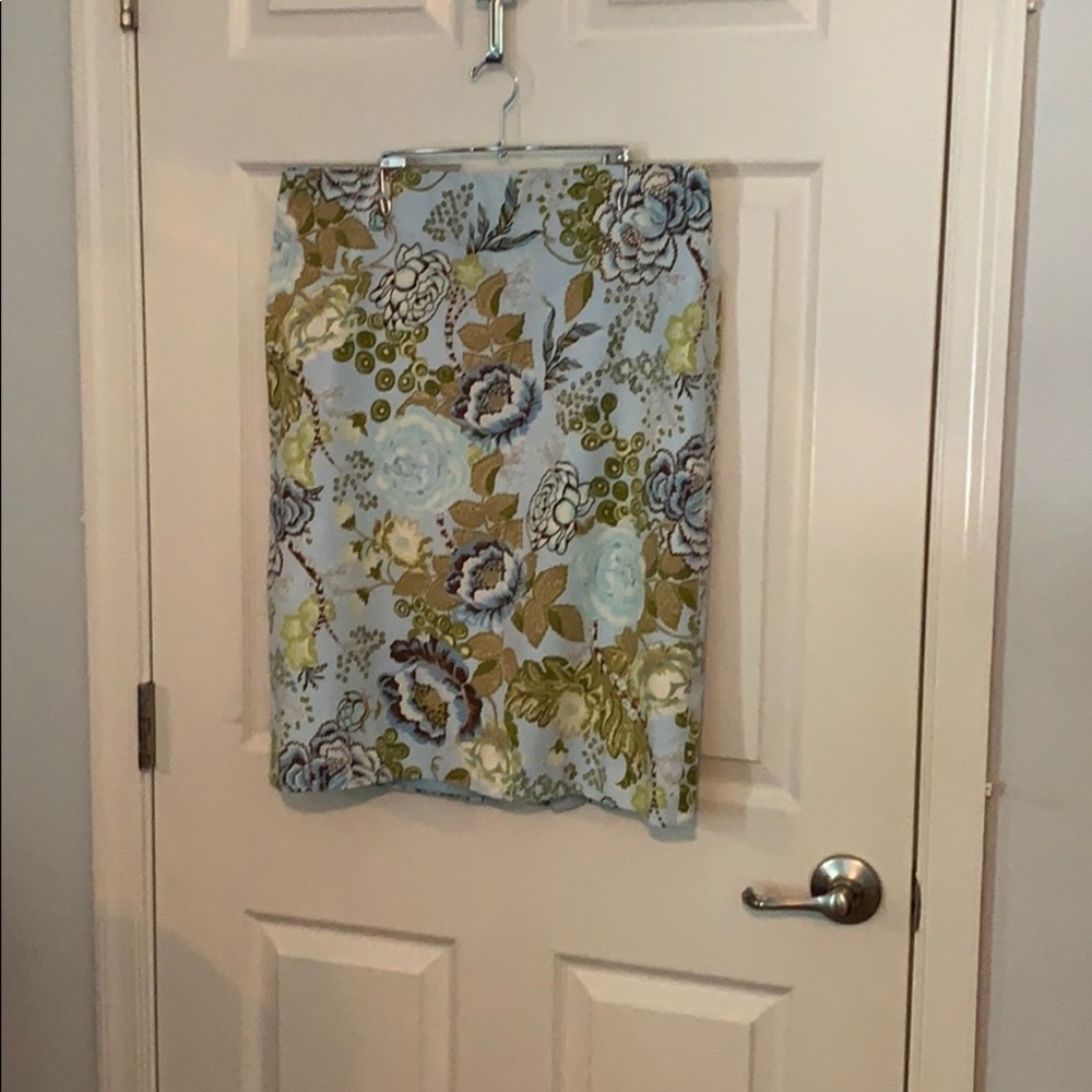 Talbots Floral skirt